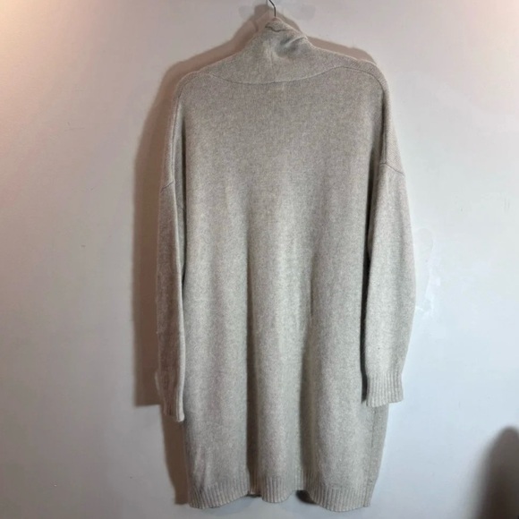 NAIF Elegant Cream Cowl Neck Sweater - Picture 3 of 3